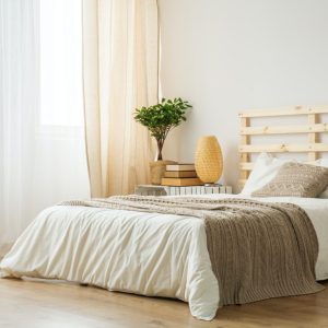 bed in modern bedroom.jpg